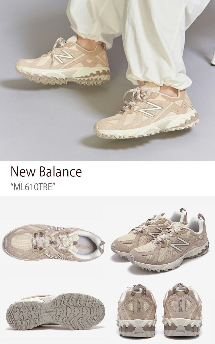 楽天市場】New Balance ニューバランス スニーカー ML610TBE BEIGE