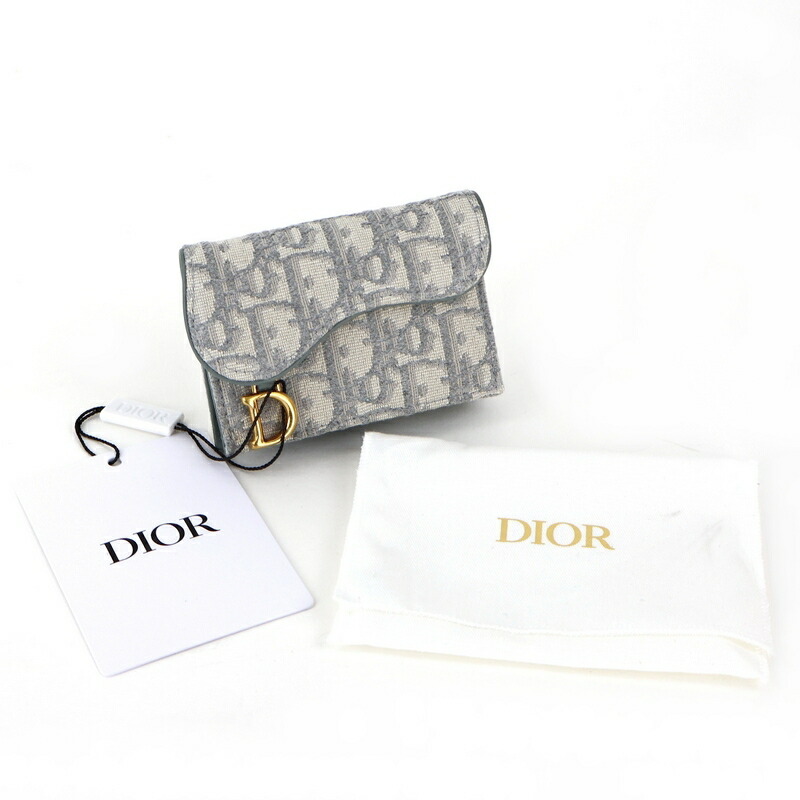 楽天市場】ディオール カードケース レディース サドル ブルームカード