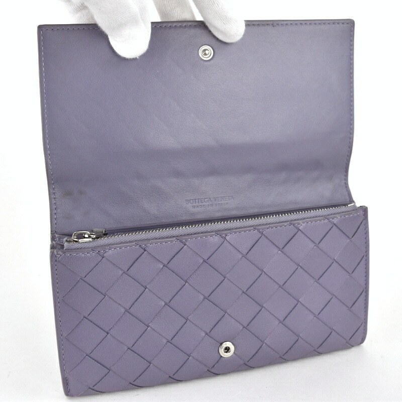 楽天市場】ボッテガヴェネタ 長財布 フラップ付き 二つ折り財布