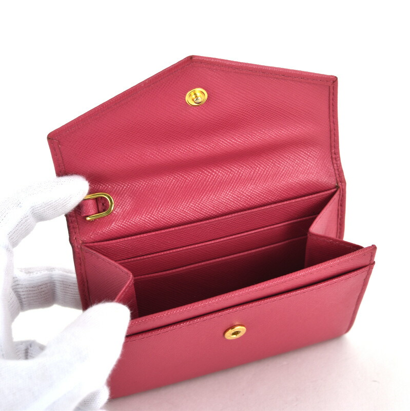 楽天市場】プラダ 財布 カードケース コインケース サフィアーノレザー