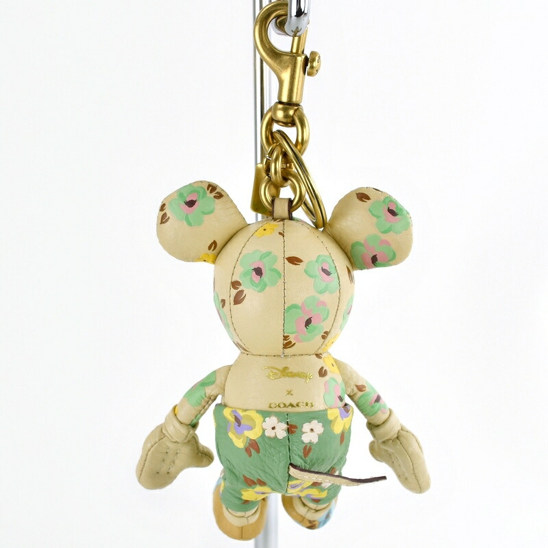 楽天市場】ディズニー×コーチ バッグチャーム ミッキーマウス