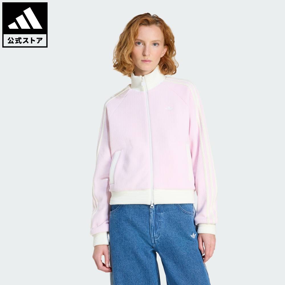 公*o様 adidas アディダス レディース トップスジャージ ベイビー