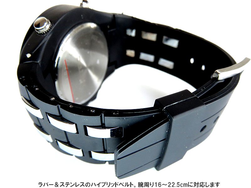 楽天市場】デジタル腕時計デカ顔ビッグセイス 多機能ステルスアナログ