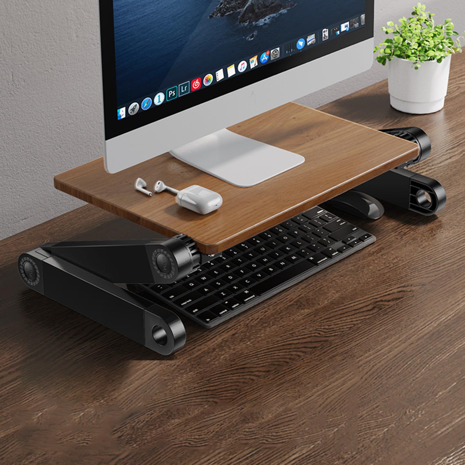 楽天市場】モニター台 机上台 折りたたみ可能 ディスプレイ 台