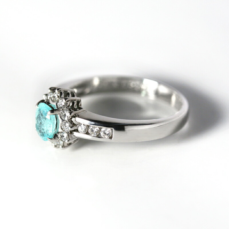 楽天市場】【ｾｰﾙ】ブラジル産パライバトルマリン 0.35ct リング 8号