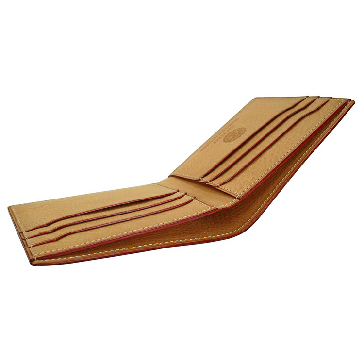 楽天市場】【GANZO】 ガンゾ THIN BRIDLE シンブライドル ニつ折り財布