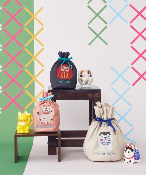 楽天市場】ポーチ 巾着 和 日本 巾着袋 袋 和柄 和モダン 和服 レトロ