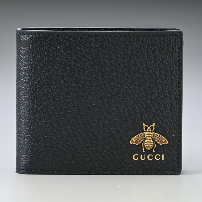楽天市場】【名入れ可有料】グッチ GUCCI 二つ折り財布 メンズ メタル