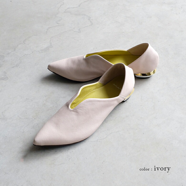 楽天市場】MANA マナ スリッポン ふかふかバブーシュ本革 ポインテッド