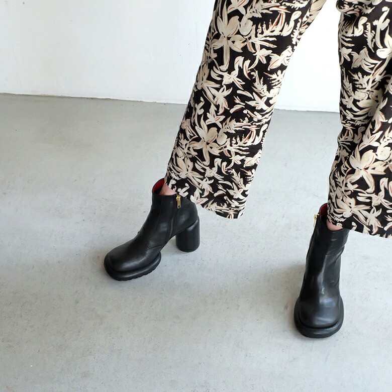 楽天市場】MANA マナ レディース ショートブーツ ヒール ファスナー