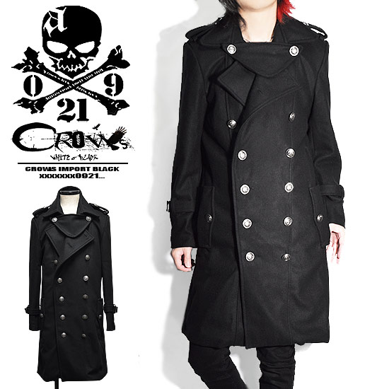 楽天市場】V系 コート メンズ モード系 ロングコート メンズ