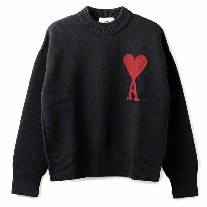 楽天市場】アミ パリス AMI PARIS ニット ハート ロゴ AMI DE COEUR