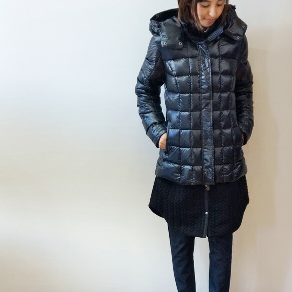 楽天市場】SNOWMAN NEW YORK スノーマン 重ね着風 ダウンコート (sm003