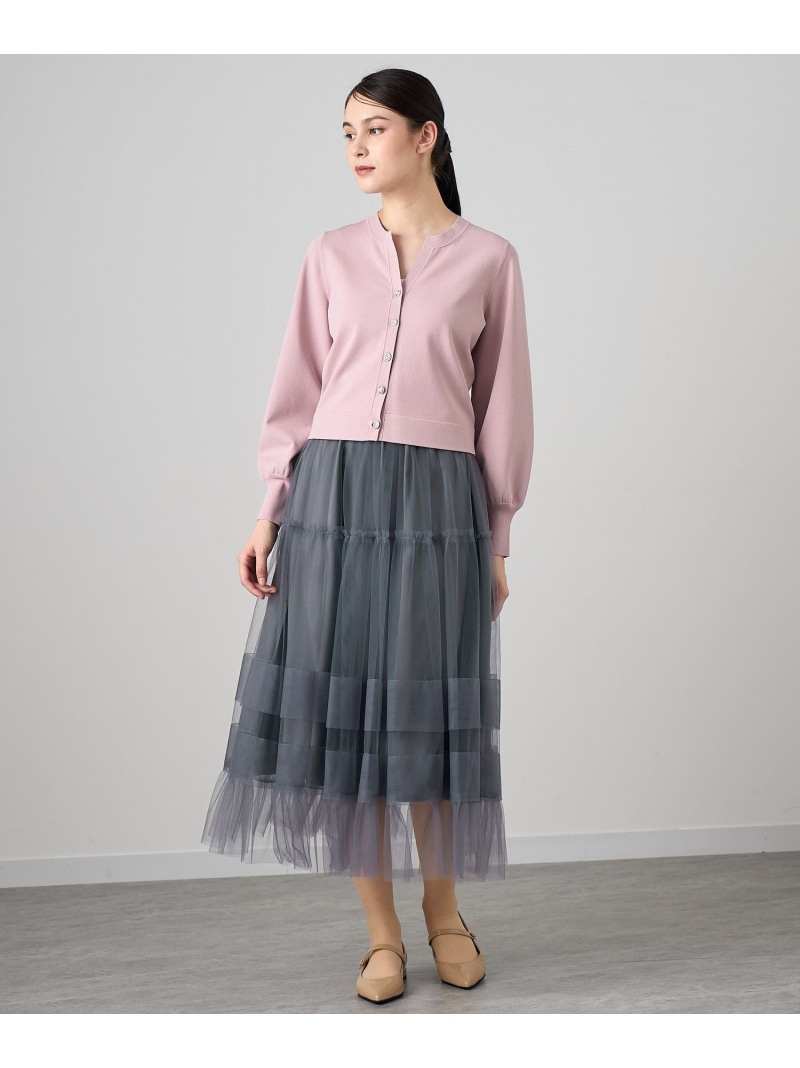 楽天市場】【SALE／50%OFF】チュールティアードギャザー スカート