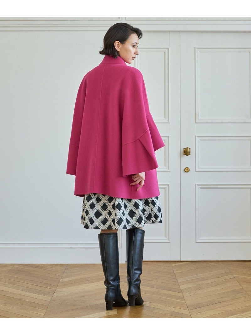 楽天市場】【SALE／40%OFF】ウールナイロンリバーケープコート ANAYI