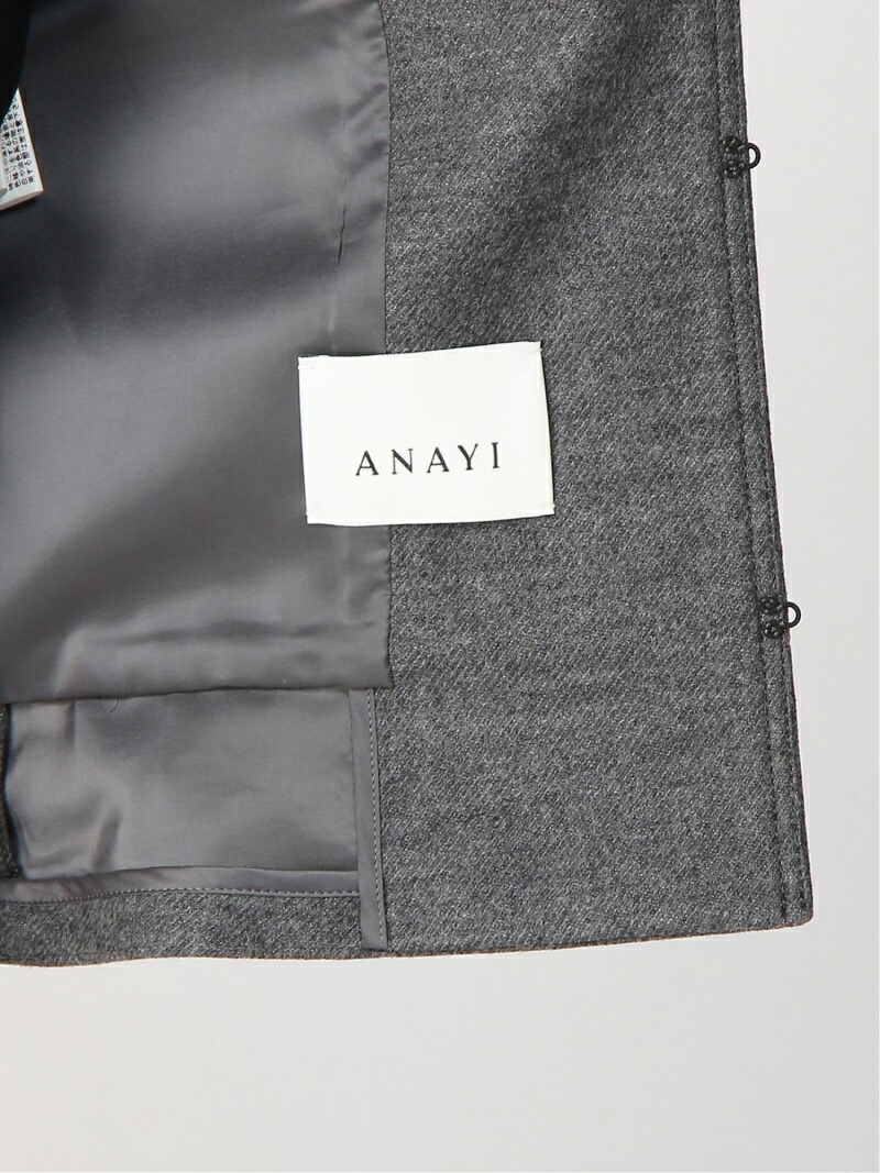 楽天市場】【SALE／60%OFF】ウールカルゼクルーJK ANAYI アナイ