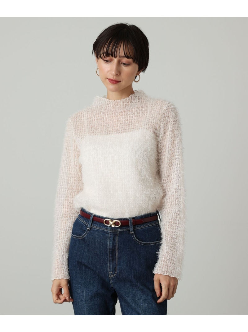 楽天市場】【SALE／40%OFF】プレイドフェザーチュール プルオーバー