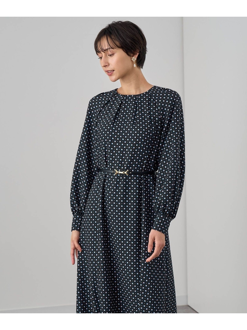 楽天市場】【SALE／50%OFF】幾何ドット ワンピース ANAYI アナイ