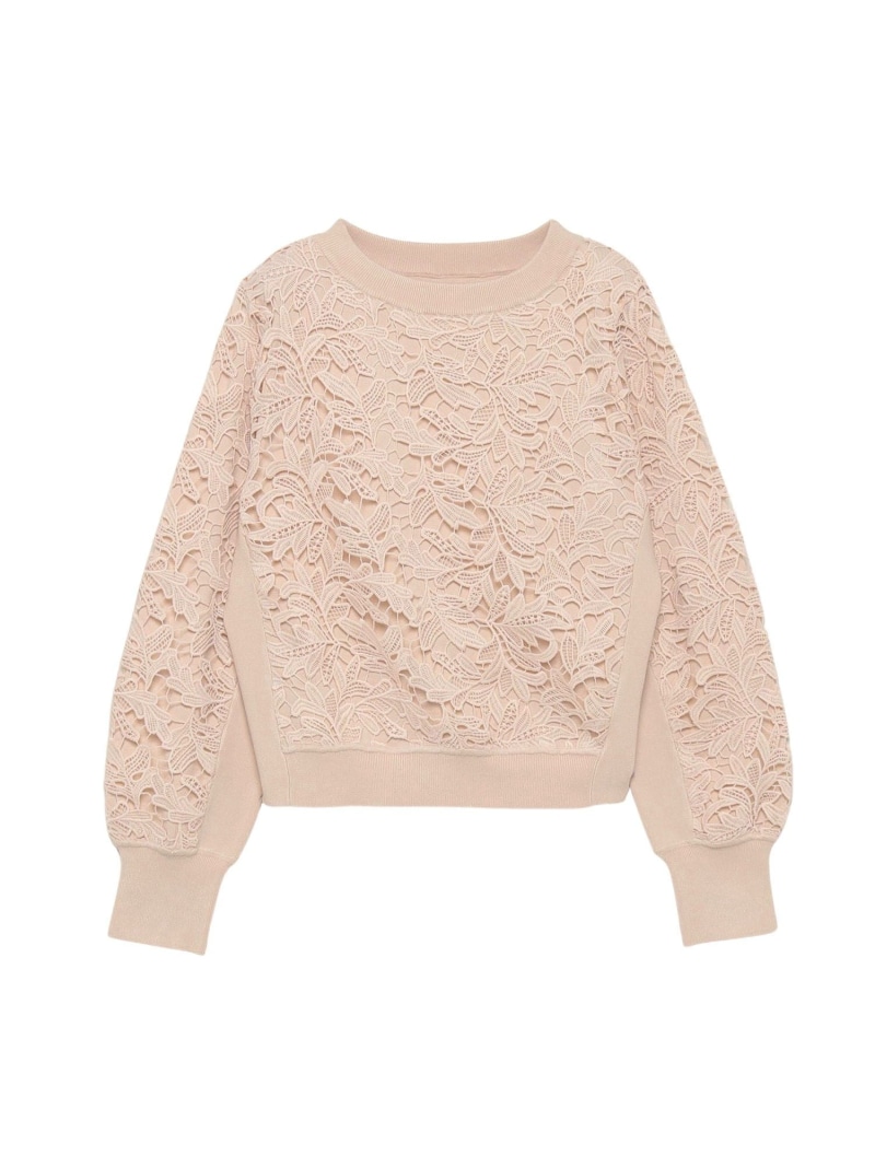 楽天市場】【SALE／50%OFF】フイユレース プルオーバー ANAYI アナイ