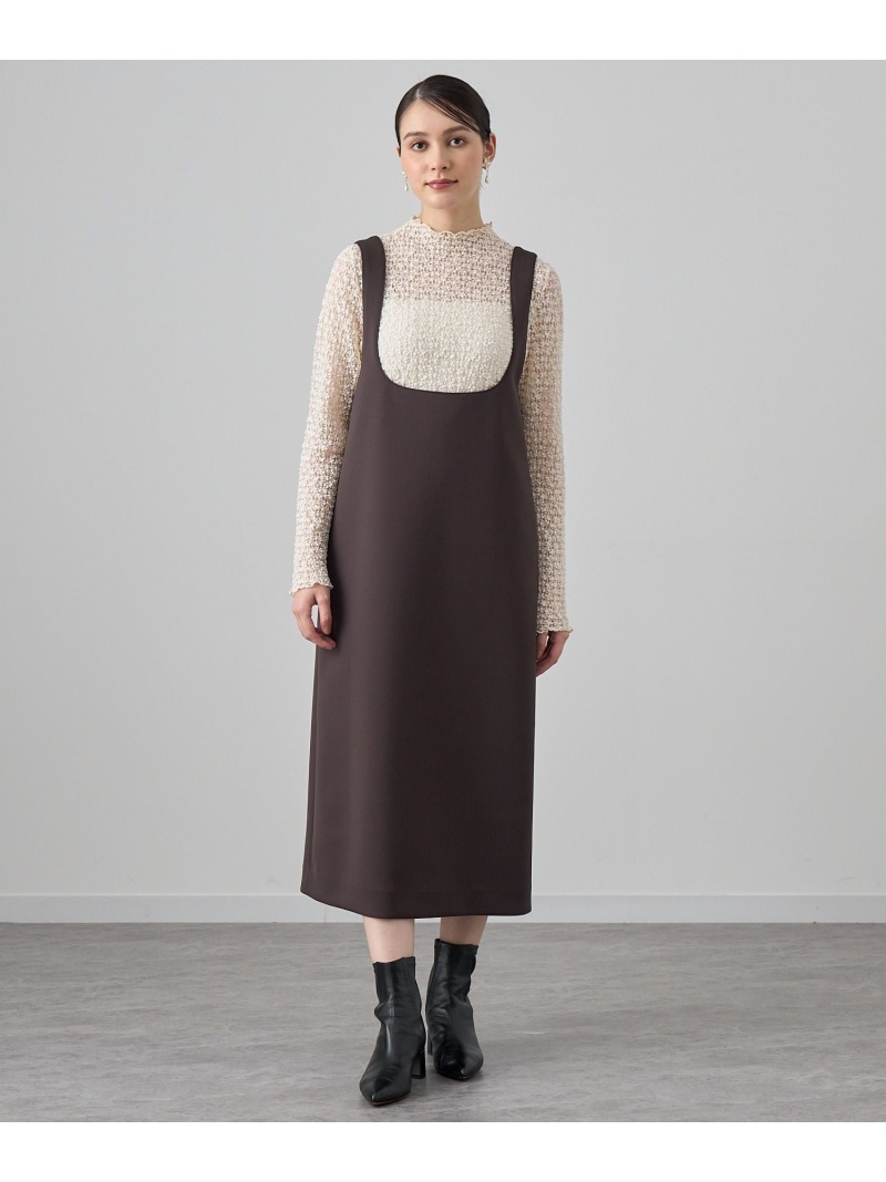 楽天市場】【SALE／50%OFF】ダブルジャージージャンパードレス ANAYI