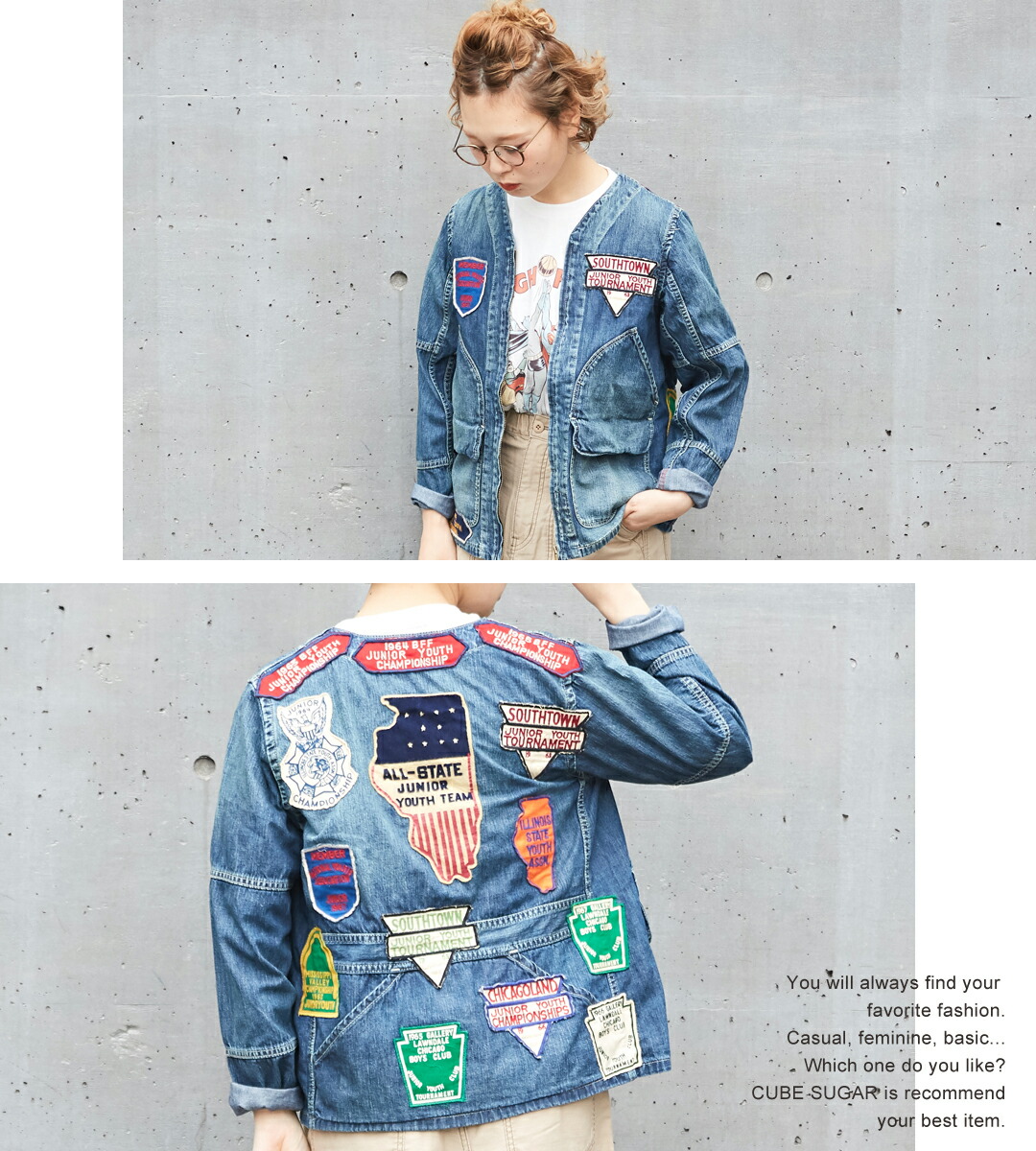 楽天市場】デニムジャケット / DENIM DUNGAREE(デニムアンドダンガリー