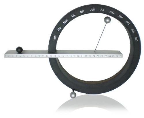 楽天市場】MoMA パーペチュアルカレンダー シルバー モマ 万年