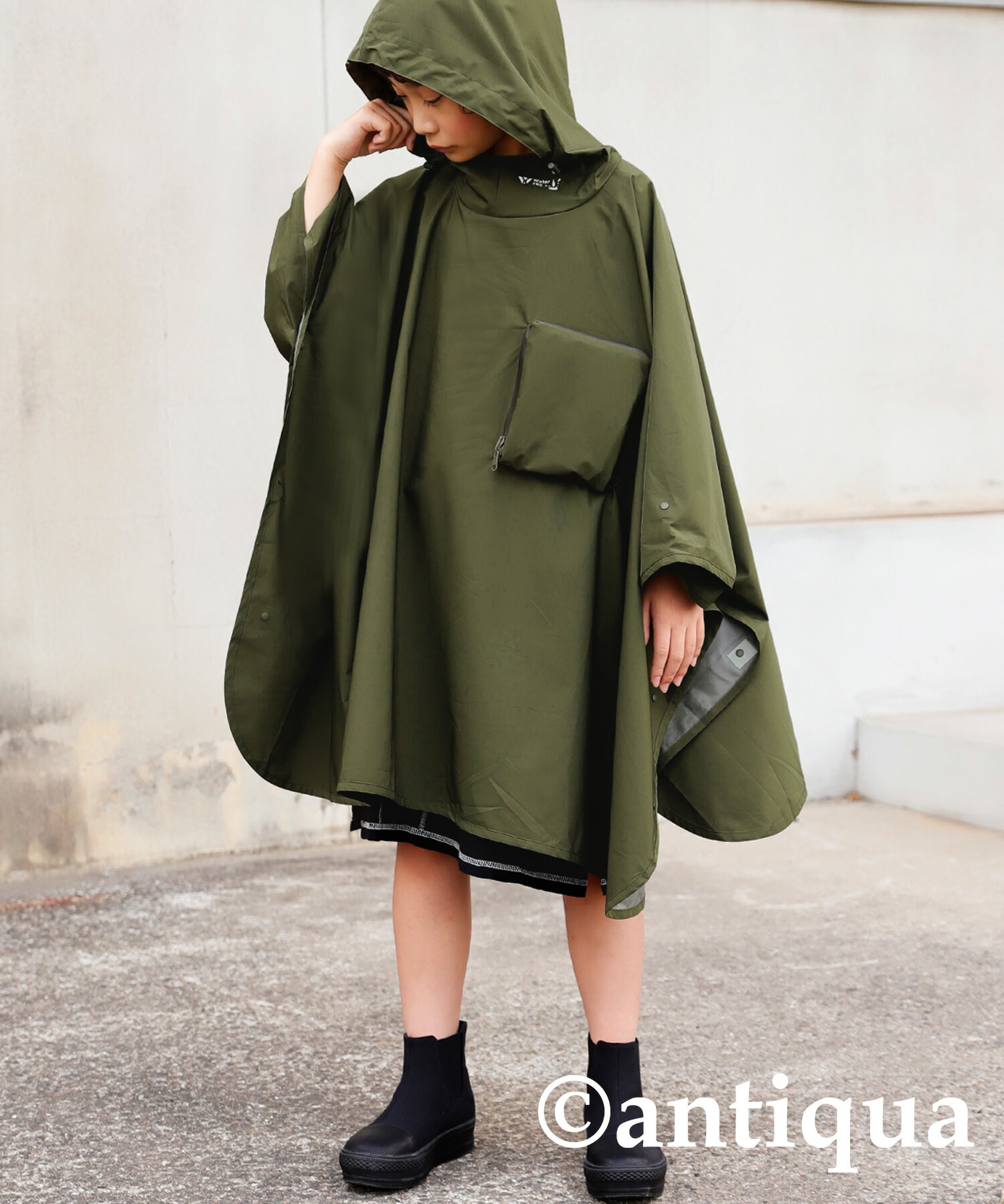 楽天市場】ポケッタブルポンチョ ポンチョキッズ 子供服 撥水 UVカット