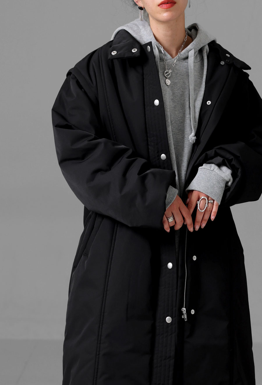 楽天市場】4WAY ロングコート コート レディース ロング 送料無料