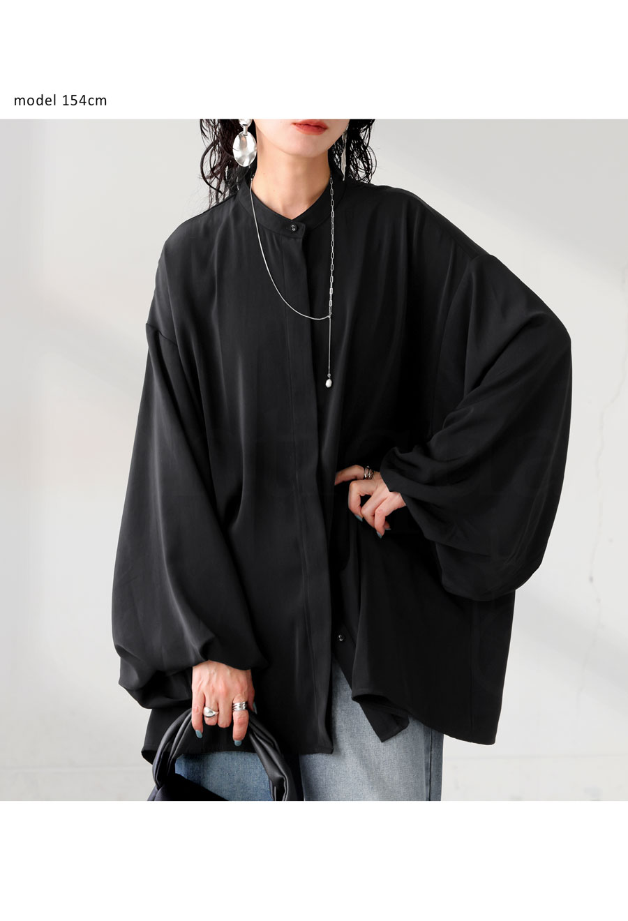 楽天市場】バルーンスリーブ シャツ レディース 長袖 トップス 送料