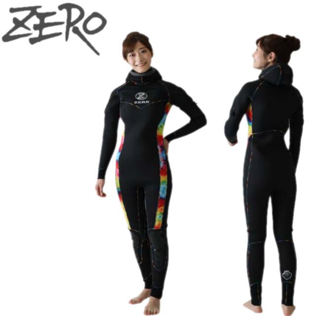 楽天市場】ZERO ゼロ ダイビング ウェットスーツ フード付き