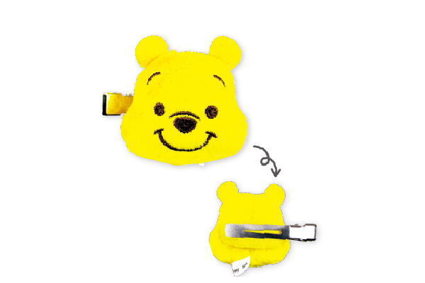 楽天市場】ディズニーキャラクター マスコットヘアクリップくまのプー