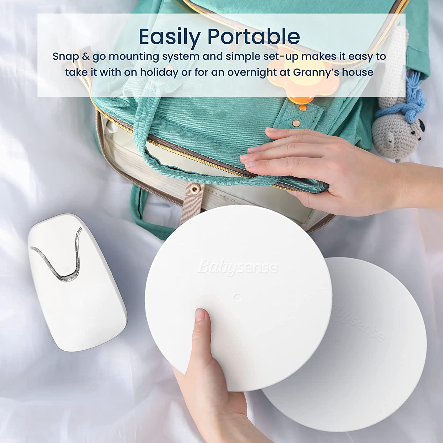 楽天市場】ベビーセンス7 SIDS防止 ベビーモニター 監視 赤ちゃん