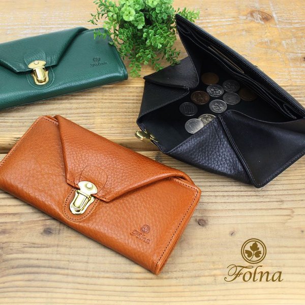 楽天市場】Folna フォルナ ヌメオイルシュリンク ギャルソン 長財布