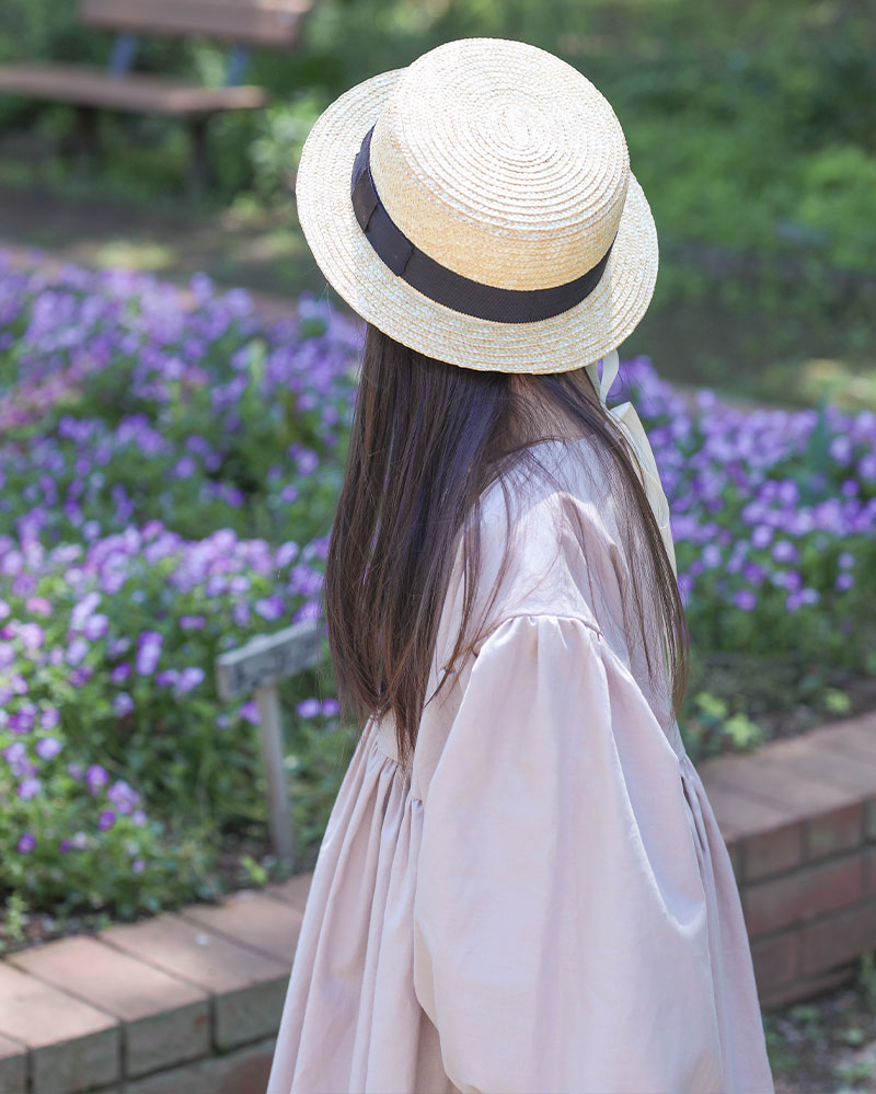 楽天市場】子供用カンカン帽 麦わら帽子 田中帽子店 Marin(マラン