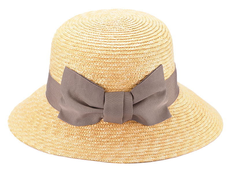 楽天市場】麦わら帽子 田中帽子店 Olivia(オリビア)女優帽 リボン