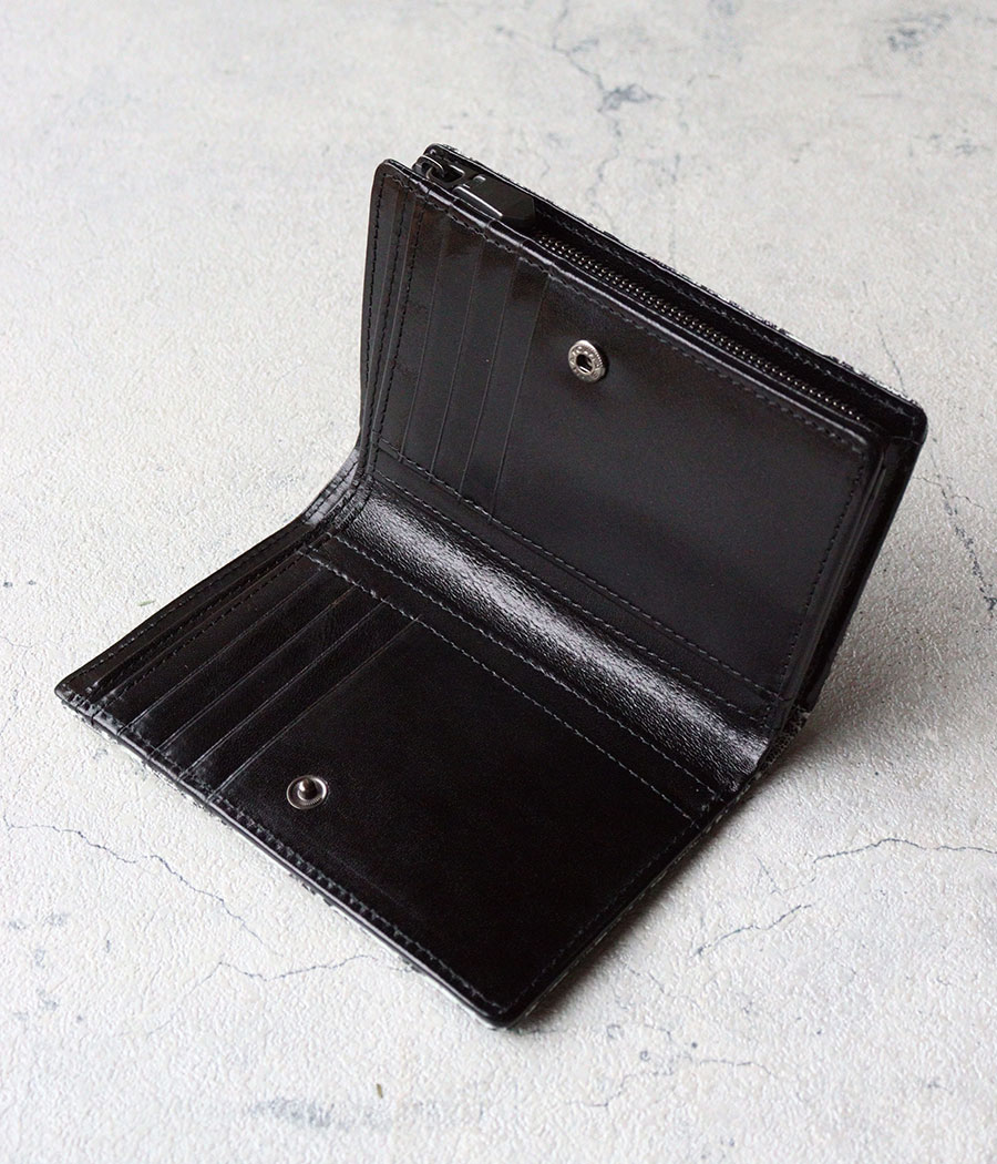 楽天市場】ZOO(ズー) 象革 エレファントレザー 二つ折り財布 ZMW-029