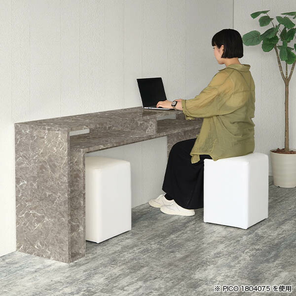 楽天市場】コンソールテーブル コンソールデスク 大理石風 サイド