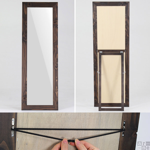 楽天市場】スタンドミラー 木枠 鏡 全身 大型 全身鏡 大きい ワイド