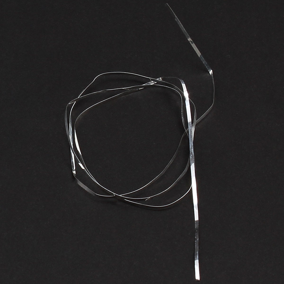 楽天市場】[ メール便可 ] 銀線 リボン線 幅1×500mm 【 ガラス 七宝焼