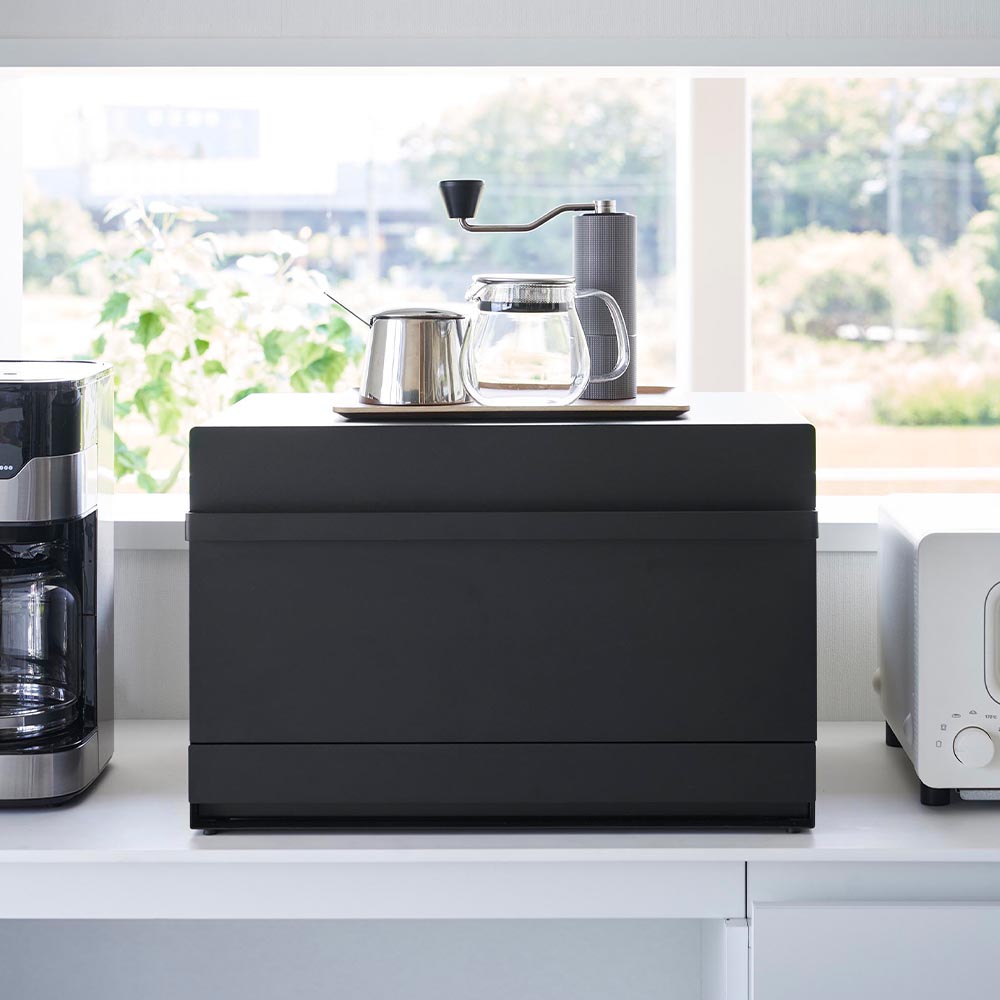 楽天市場】[ ブレッドケース タワー 引き出し型2段 ] tower 山崎実業