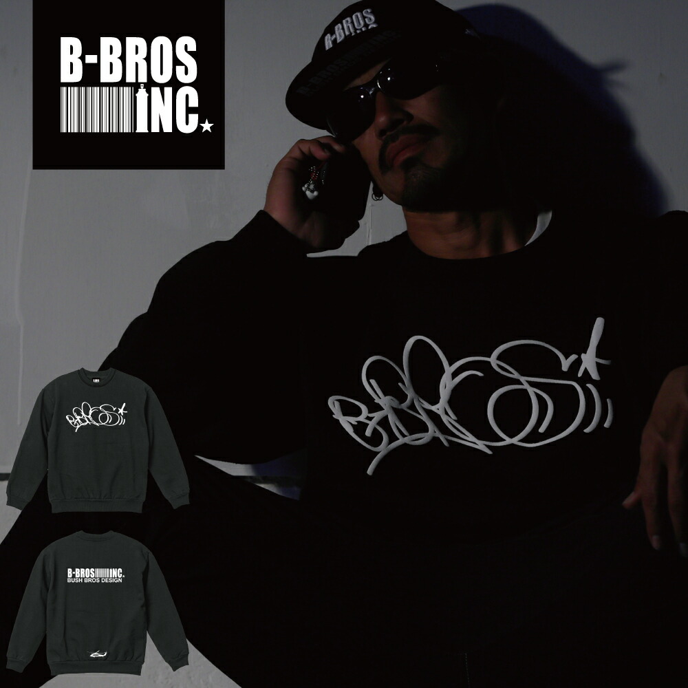 楽天市場】BUSH BROS DESIGN(ブッシュブロスデザイン) トレーナー SIGN