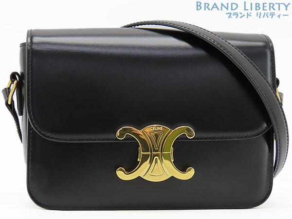 楽天市場】【未使用】セリーヌ CELINE ティーン トリオンフ 斜め掛け