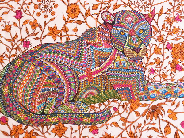 楽天市場】【激レア未使用】エルメス HERMES カレ ジェアン 140 LE