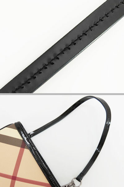 楽天市場】【未使用】バーバリー BURBERRY チェック柄 ポーチ