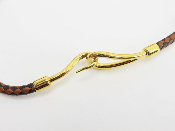 楽天市場】【美品】エルメス HERMES レザー ジャンボ チョーカー