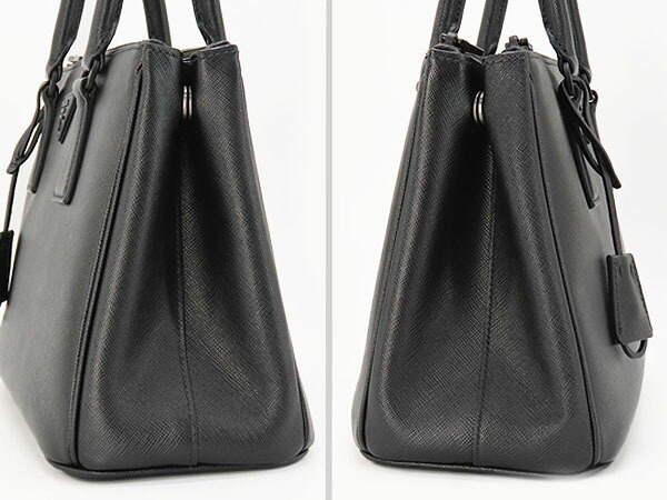 楽天市場】【レアほぼ新品】プラダ PRADA ガレリア サフィアーノレザー