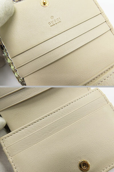 楽天市場】【レア新品同様】グッチ GUCCI GGマーモント パイソン