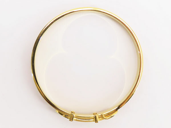 楽天市場】【美品】エルメス HERMES ベルトモチーフ バングル