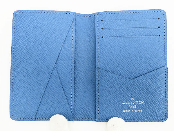 超美品☆超希少☆ヴィトン【タイガ】新型ケース【レザー パース】D01