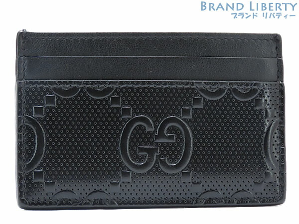 楽天市場】【美品】GUCCI グッチ GGエンボス レザー カードケース パス